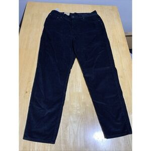 NEW Levis Womens High Waisted‎ Mom Jeans Size 32x30  Black Corduroy Tapered